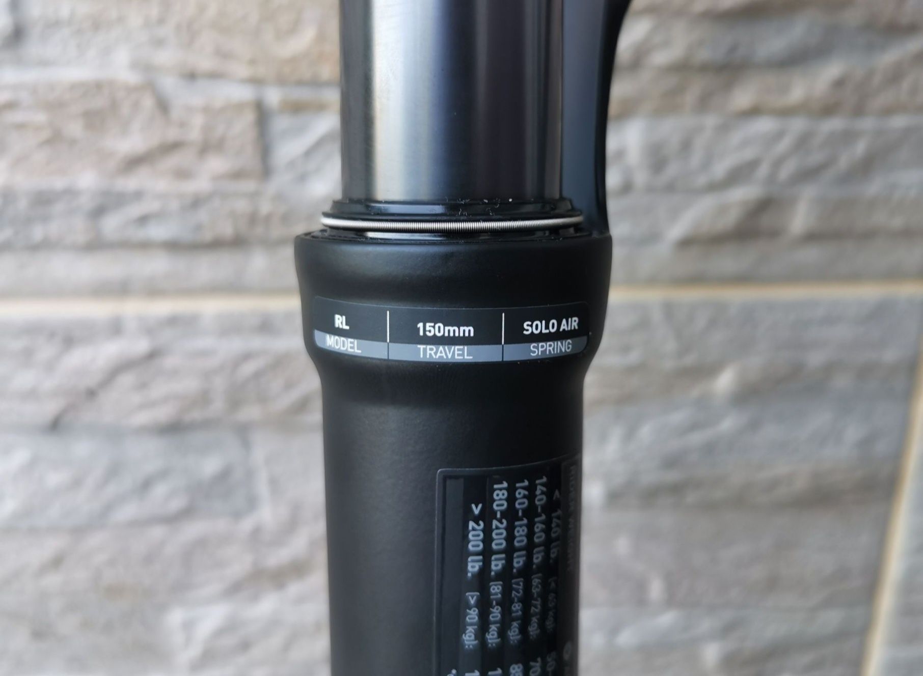 Вилка Rock Shox Recon Silver RL 2021 150mm / 27.5" Boost Tapered