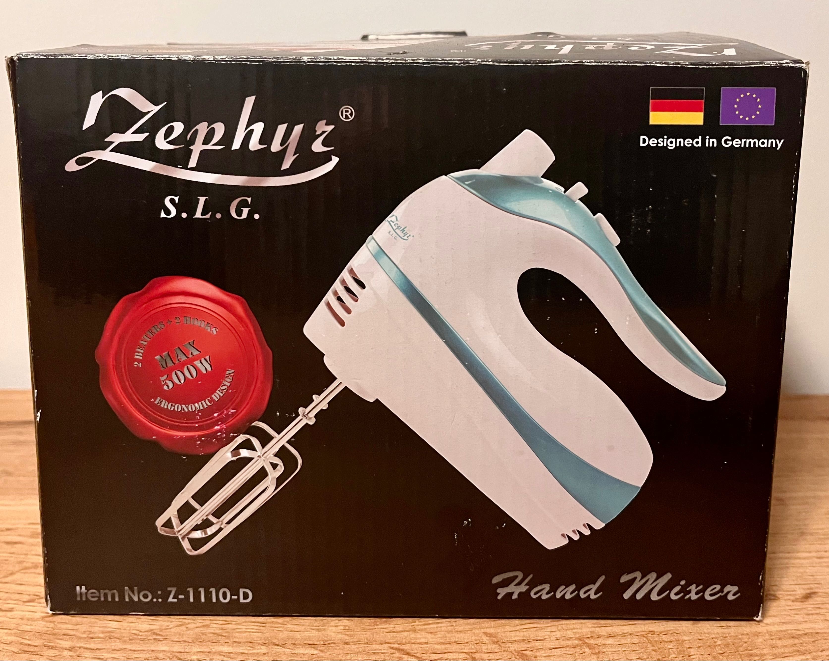 Миксер ZEPHYR, 500 W, с 2 вида бъркалки