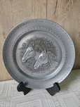 Farfurie decor ,zinc ( anii 60)