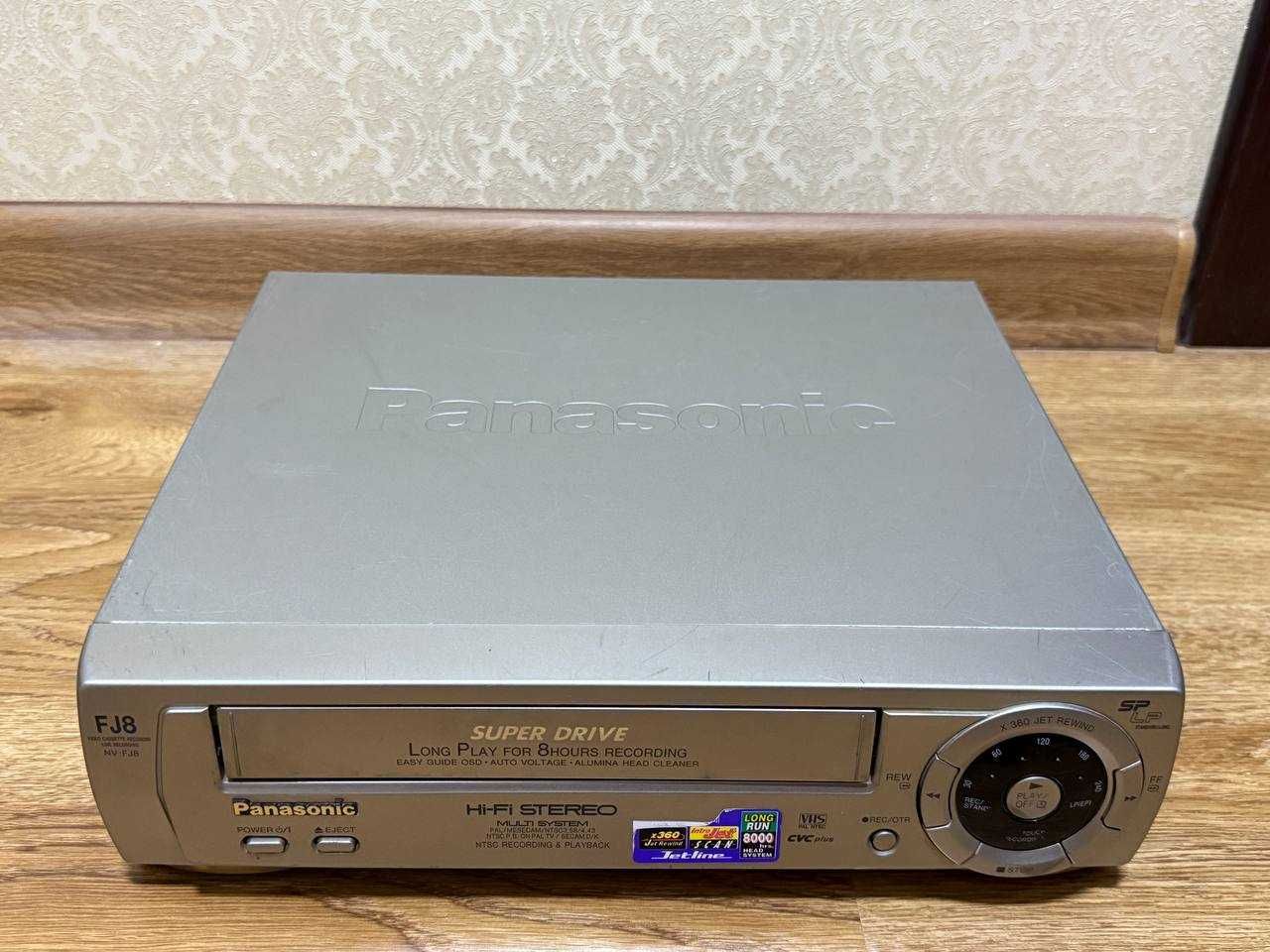 Видеомагнитофон Panasonic FJ8AM  6-Head Hi-Fi Stereo