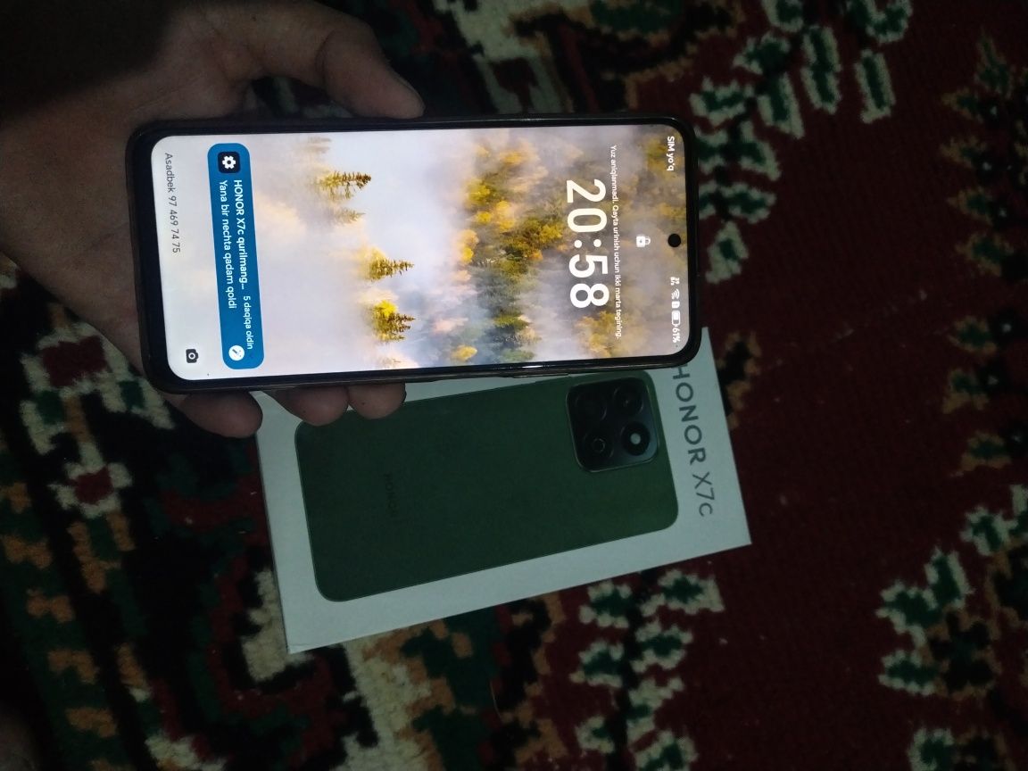 Honor X7c Garantiya