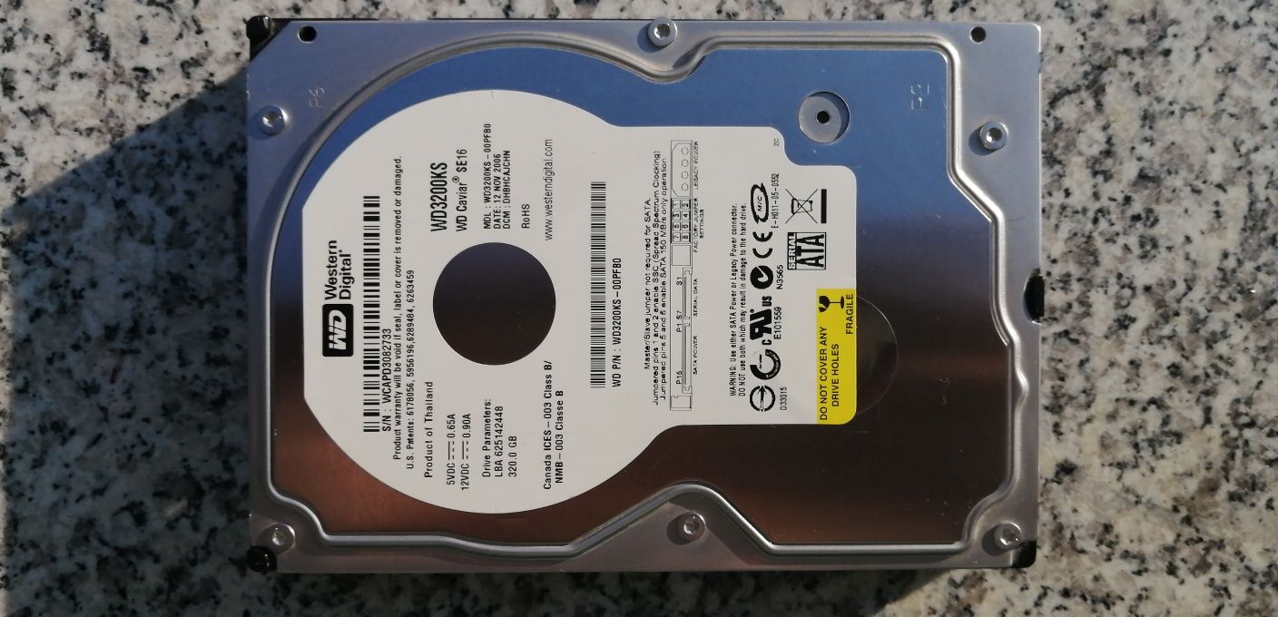 Hard disk WD 320GB
