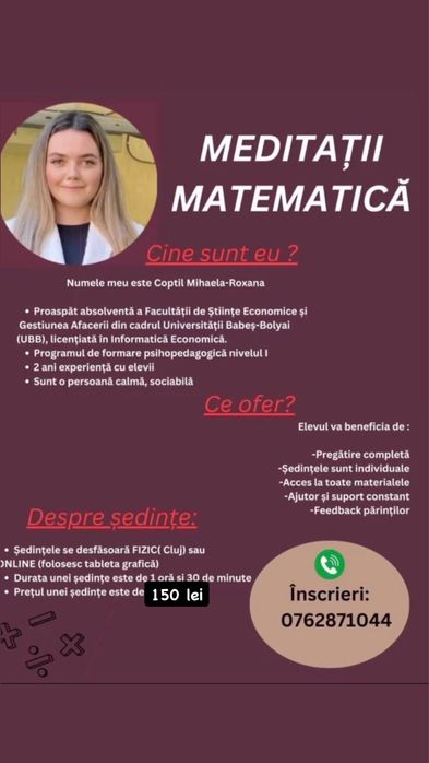 Meditații Matematică