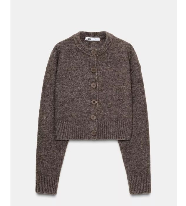 ZARA Cropped жилетка xs
