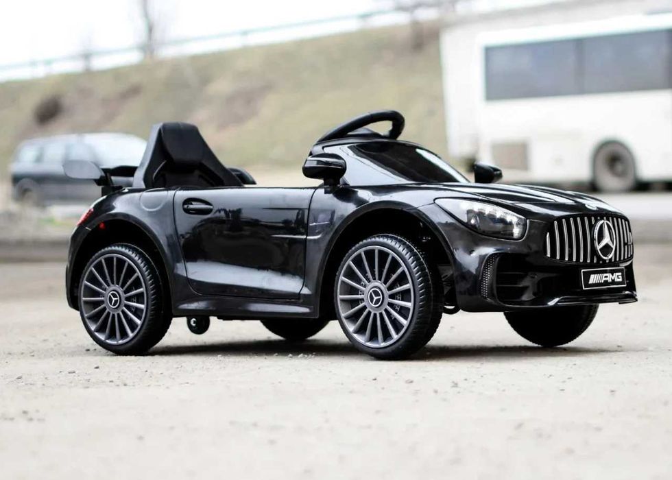 Masinuta electrica pentru copii, Mercedes Benz-AMG-GT-R , NEGRU