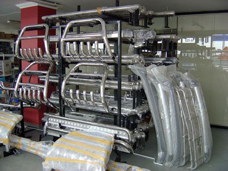 Предна защита (Булбар) ОРИГИНАЛЕН за TOYOTA HILUX