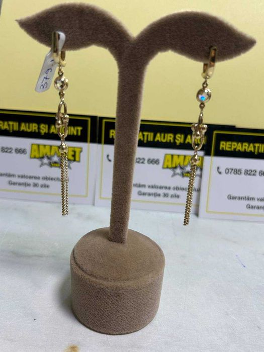 cercei aur 4.55gr 14k (m2) staramanet