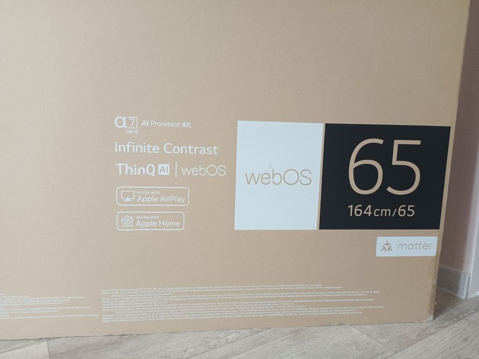 Продам телевизор lg oled 65b3