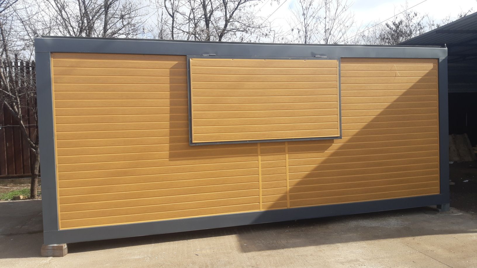 Container birou containere vitrina santier vestiar fast-food paza