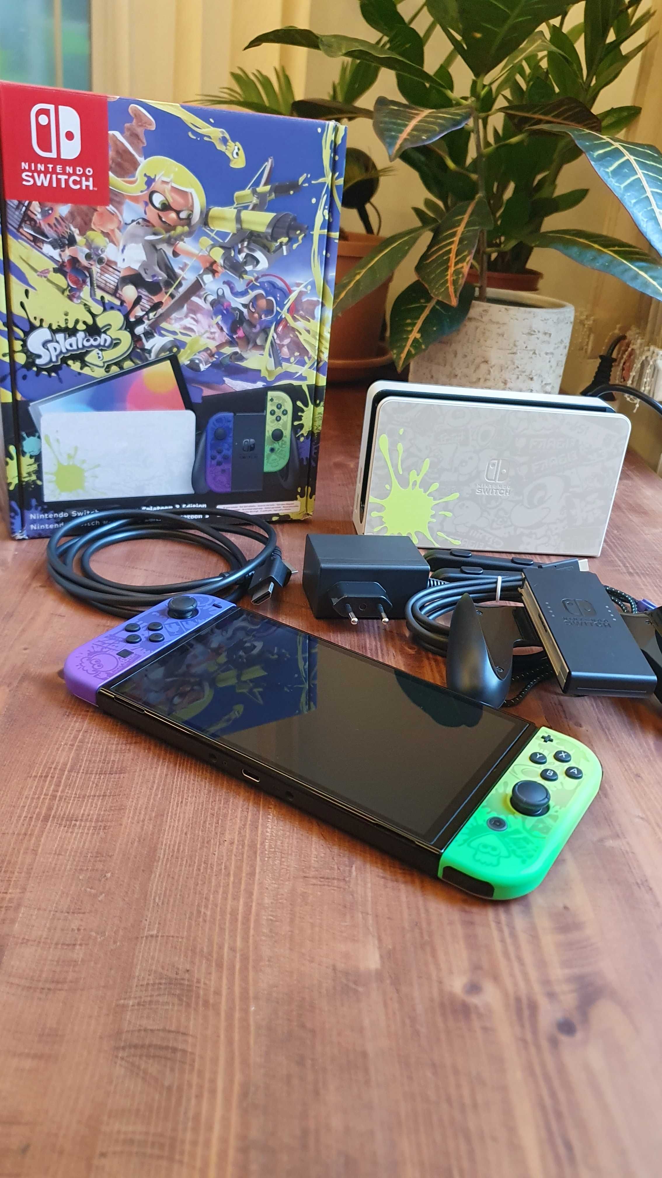 Nintendo Switch Oled Splatoon Edition