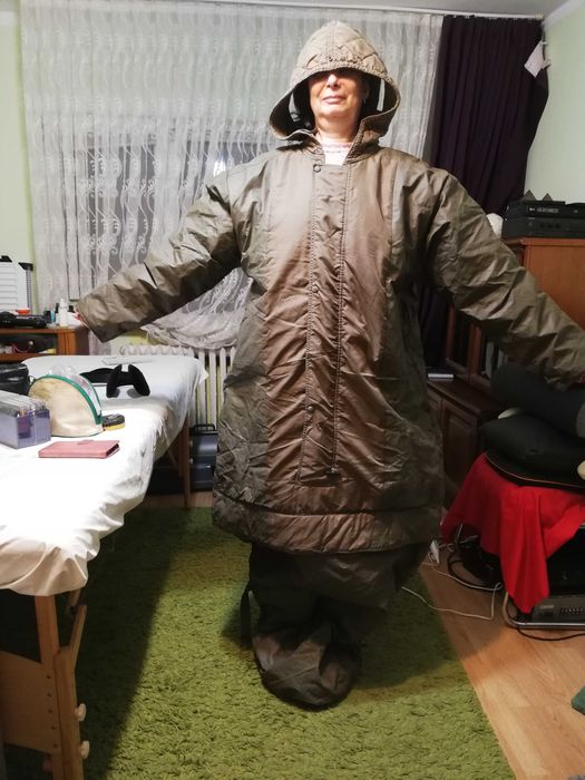 Sac  de dormit militar, supravietuire, vanatoare etc. cu maneci