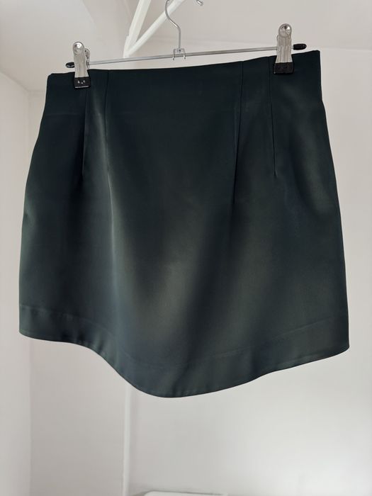 Fusta zara saten vernil