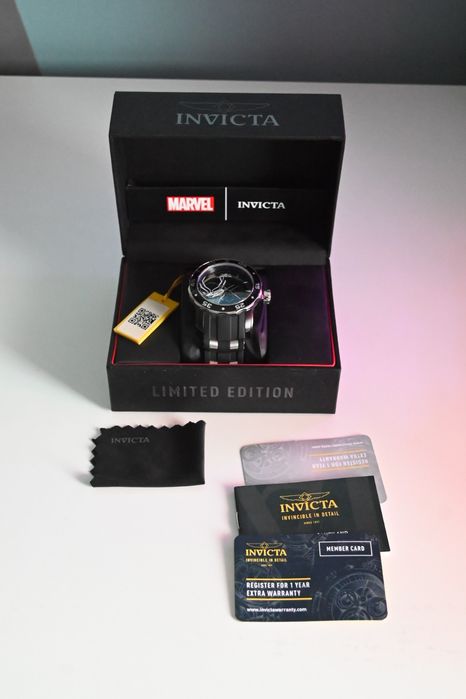 Часовник Invicta Marvel - Black Panther 34740