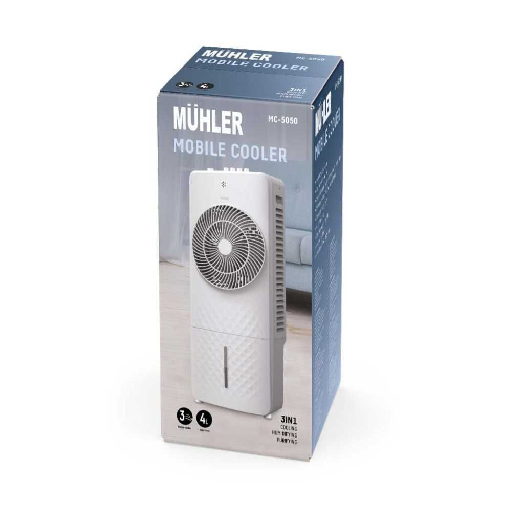 Мобилен охладител MUHLER MC-5050/MC-5055RC, 65W, 4 л