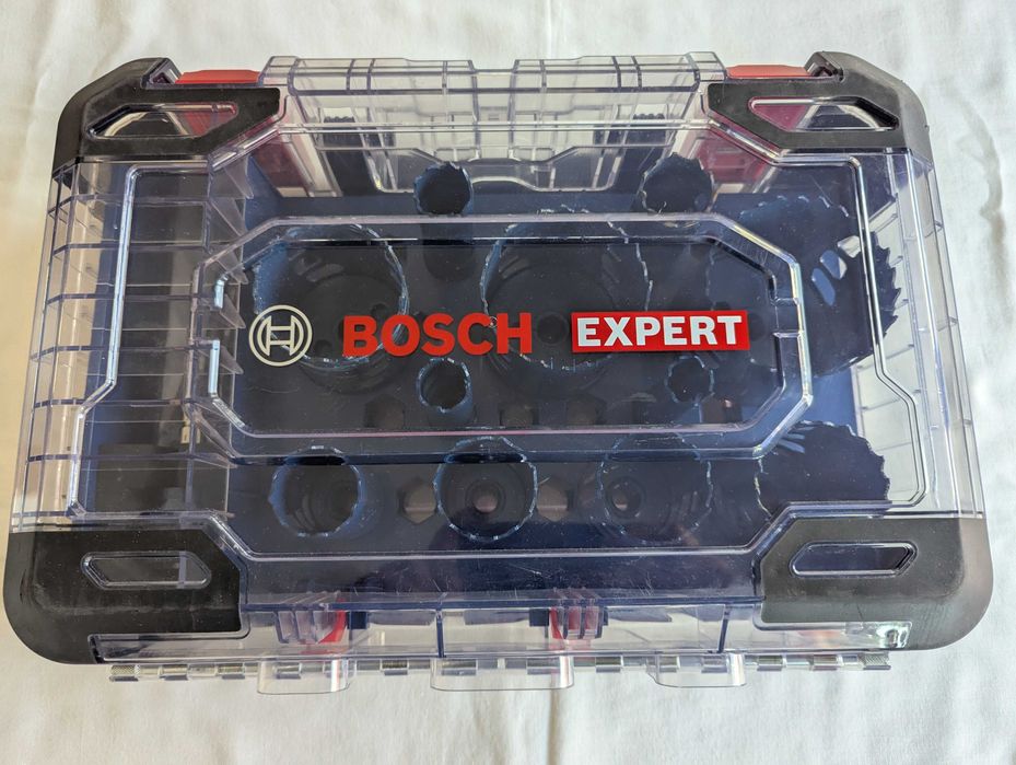 Set carote carbura Bosch Expert ToughMaterial, 14 piese