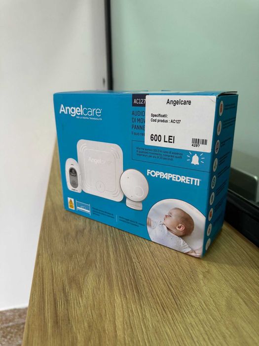 ZAP AMANET MARGEANULUI - Monitor bebelusi - Angelcare AC127 - Sigilat