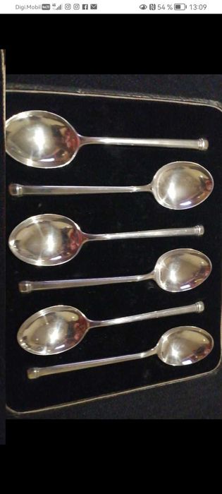 Lingurite argint masiv 925 sterling silver model deosebit made in UK