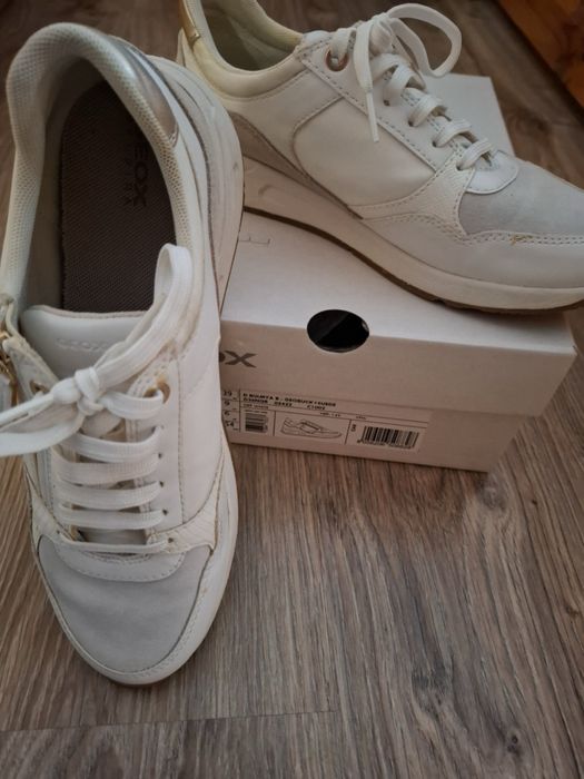 Бели Сникърси Geox 39 номер