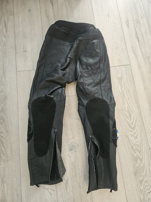 Кожен мото панталон