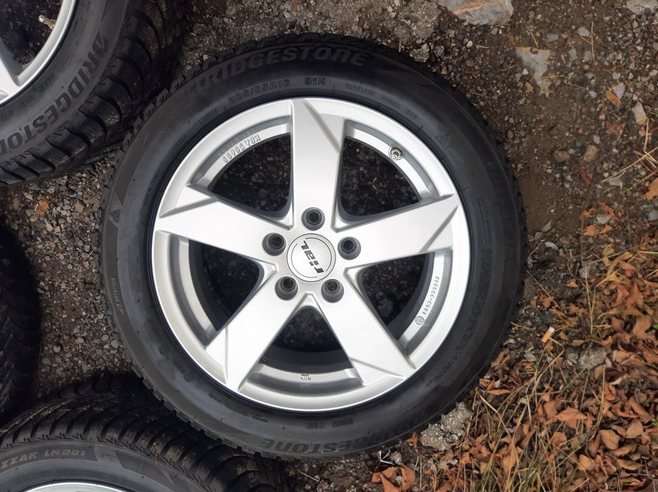 4бр.Лети Джанти с зимни гуми 5х112 ЕТ-48**7J-16цола за VW-ФОЛКСВАГЕН