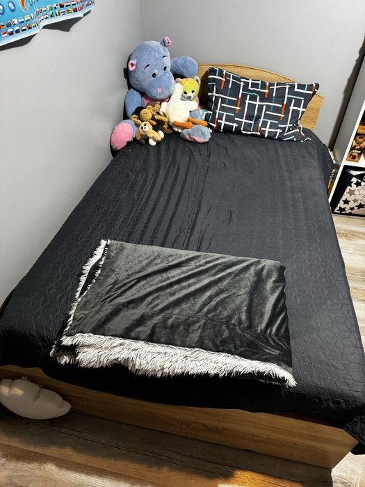 Pat cu saltea 120x200 cm