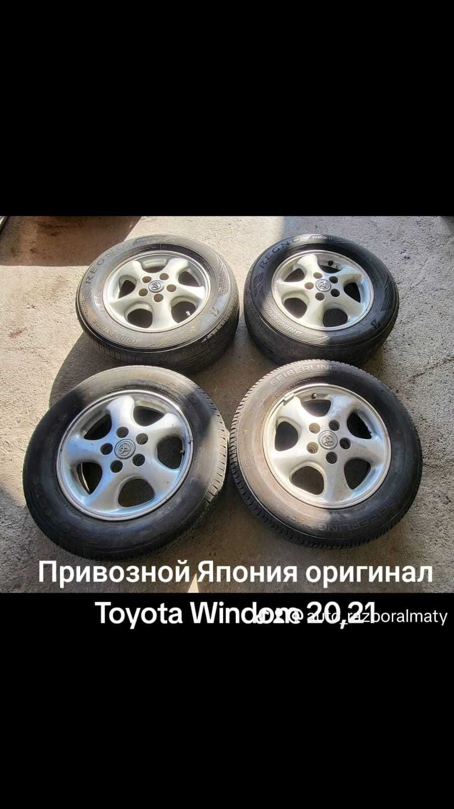 Диск с шинами летний 205/65 R15  Toyota Windom 20,21/Lexus ES300