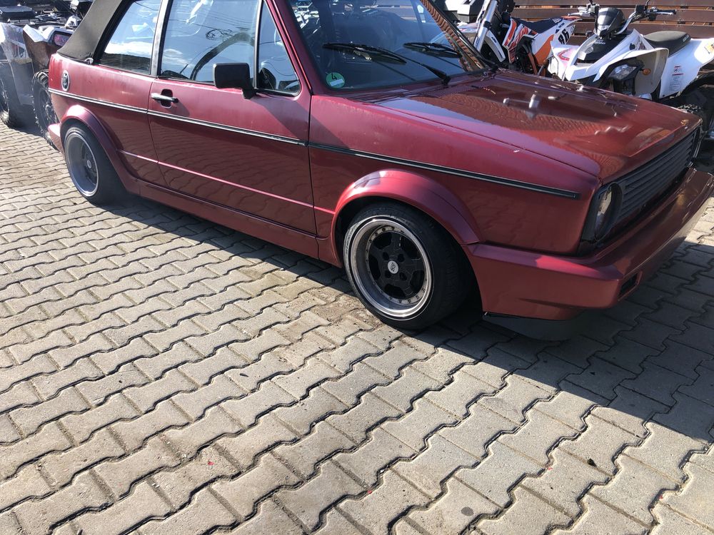 Golf 1 Cabrio , 1.8 benzina,  colectie