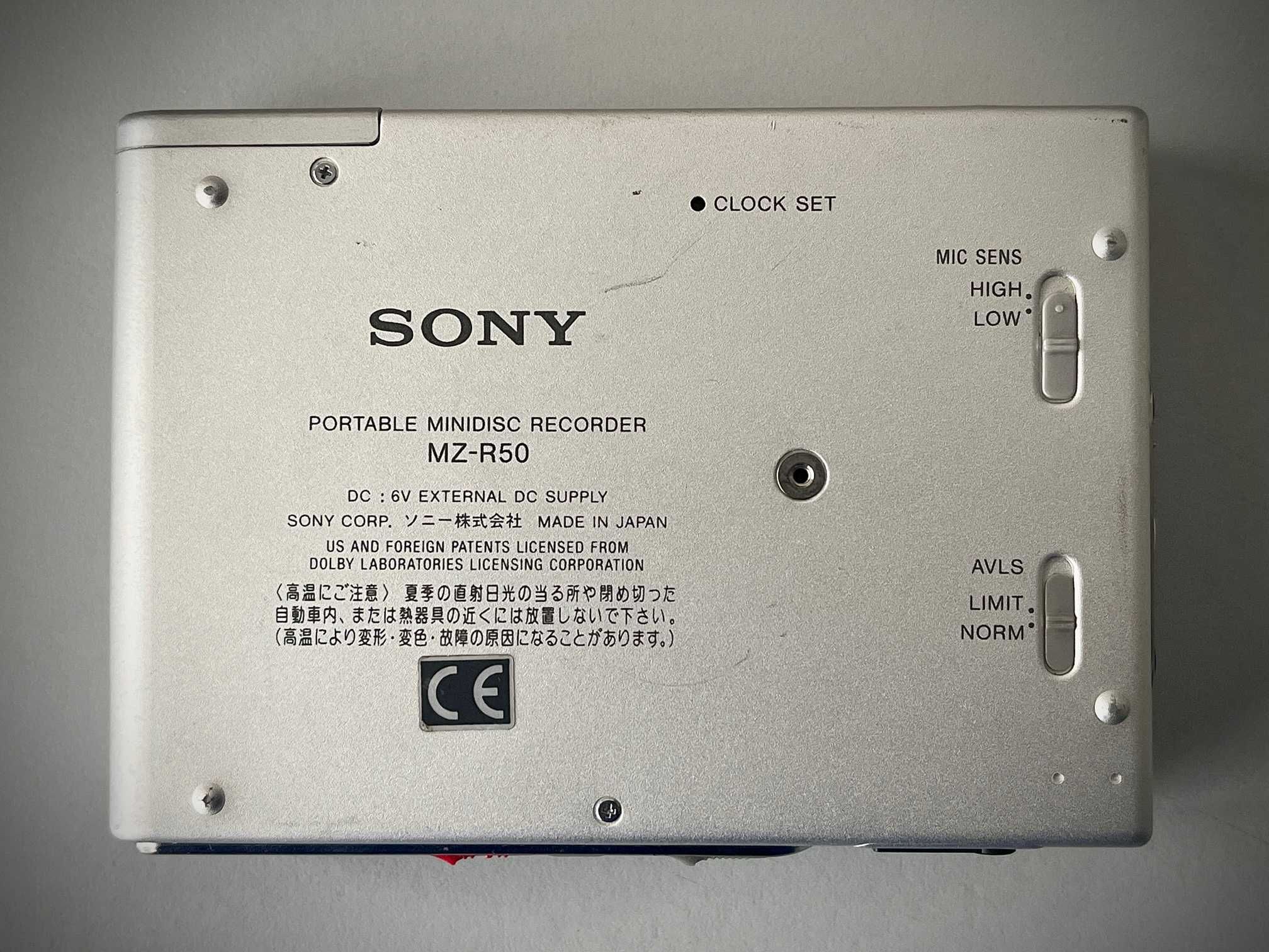 Портативен MiniDisc SONY MZ-R50 (MD WALKMAN)