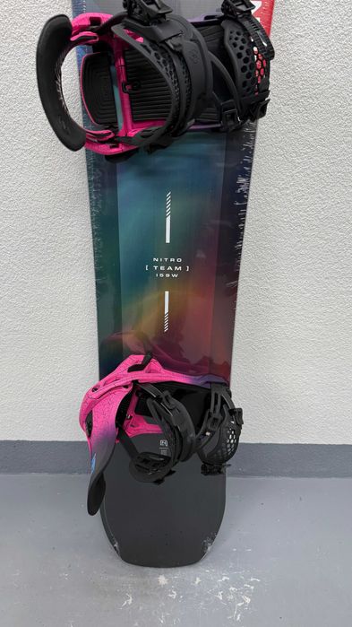 placa noua snowboard nitro team wide L159cm