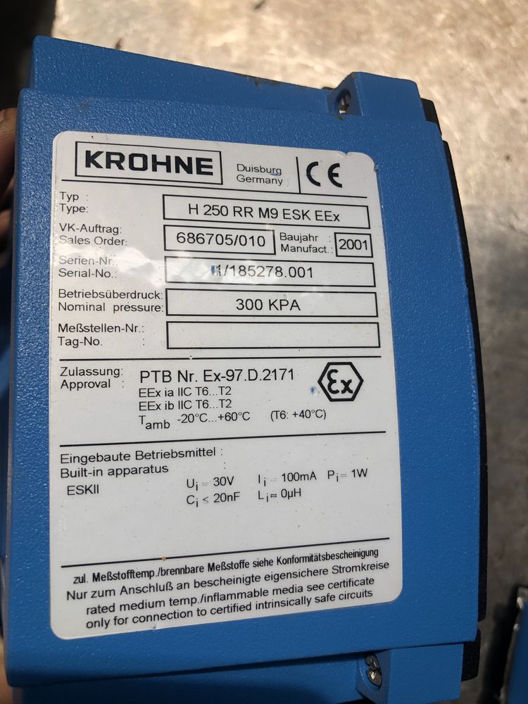 Дебитомер/разходомер Krohne