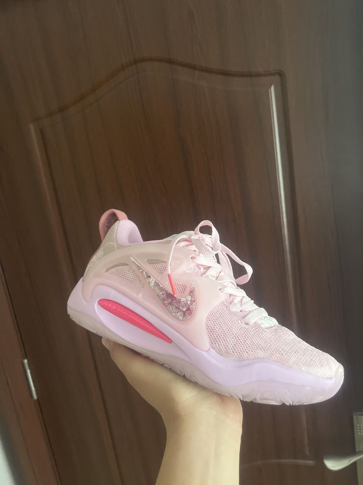 Nike KD 15 Aunt Pearl Basketball Shoes Roz Pink