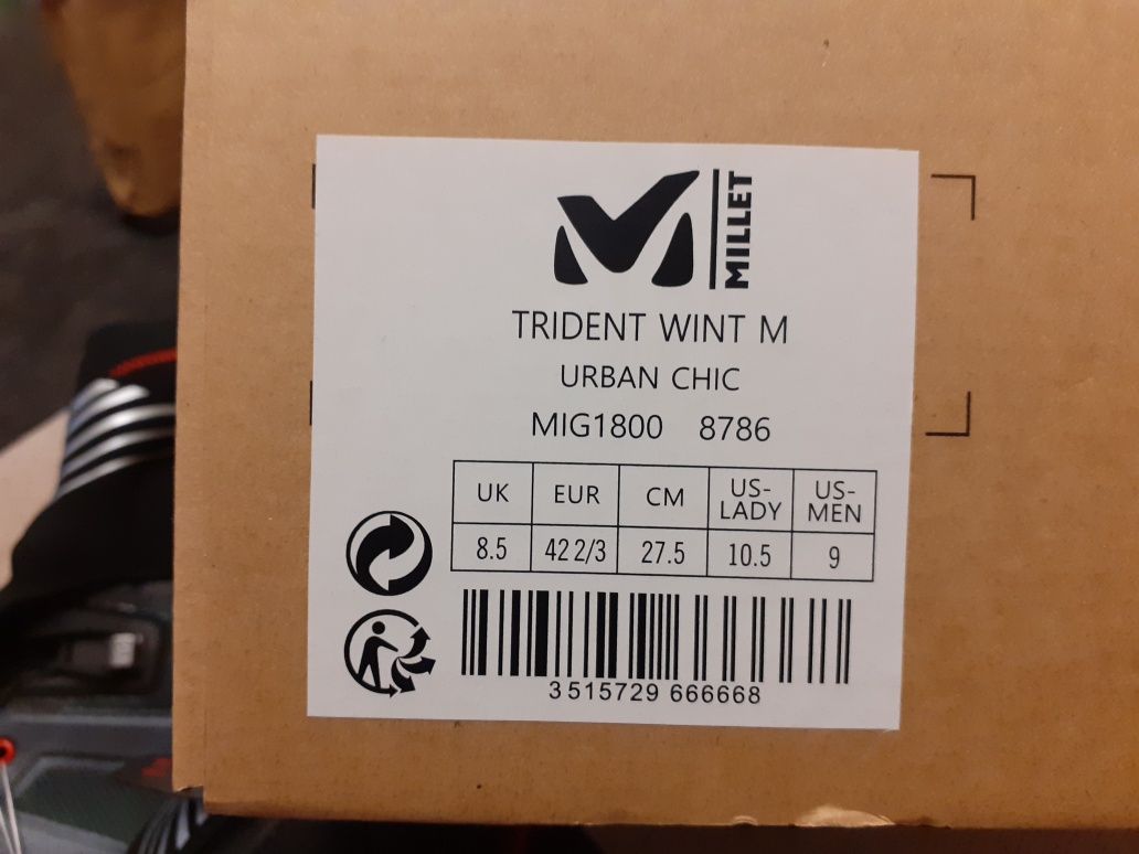 Millet Trident Wnt GTX номера 42 2/3, 40 2/3