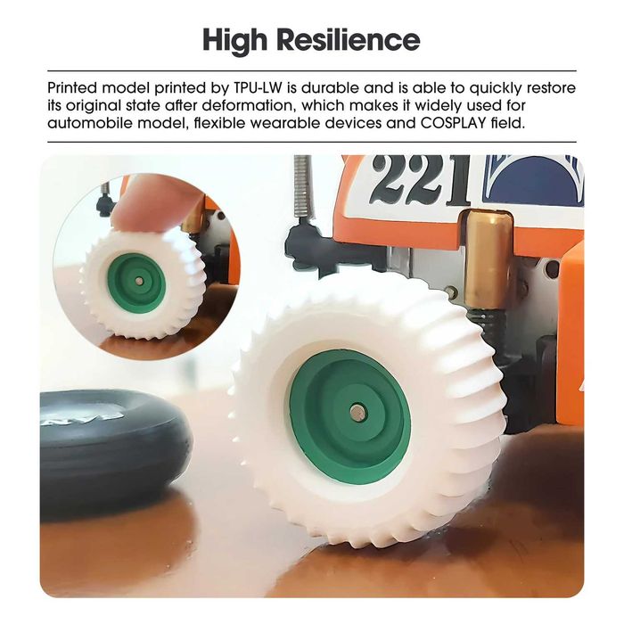 Нить для 3Д печати ESUN TPU LW