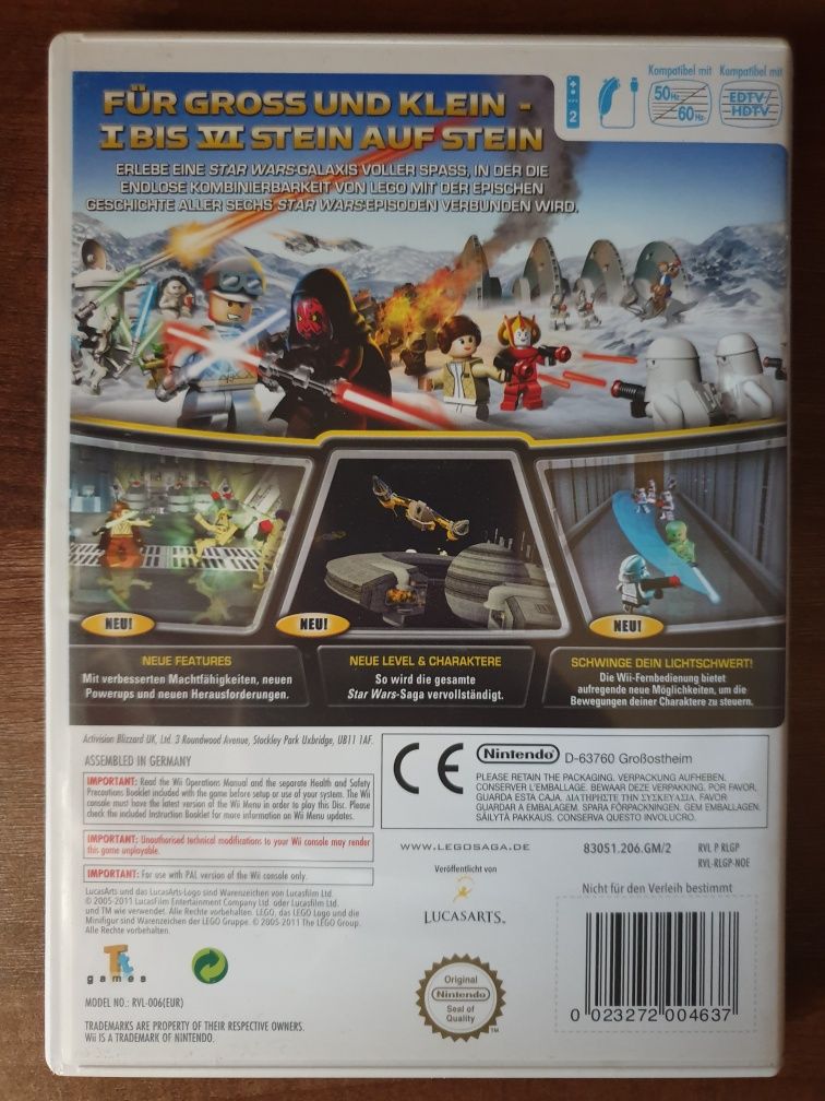 LEGO Star Wars The Complete Saga Nintendo Wii