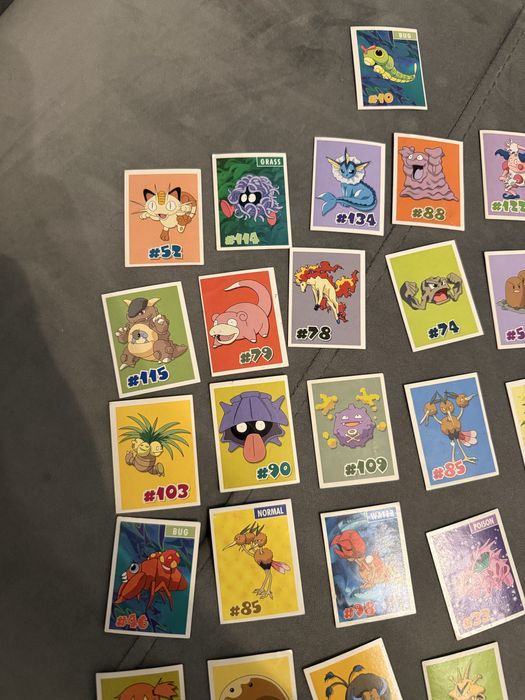 Cartonase, Stickere Pokemon Chipita, Chipiacao