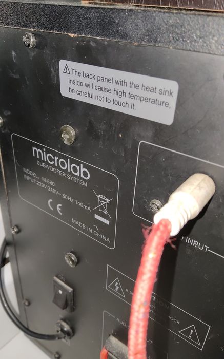 Колонки и сабвуфер* microlab *