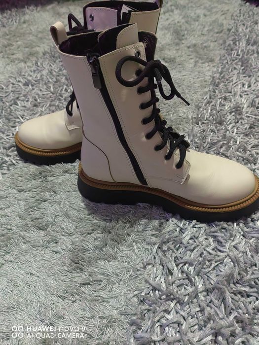 Дамски кубинки естествена кожа