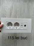 Priză dublă cu TV + Internet, marca Scame