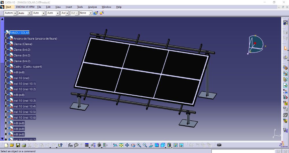 Realizez și execut desene 2D si modelare 3D in CATIA v5 si SolidWorks