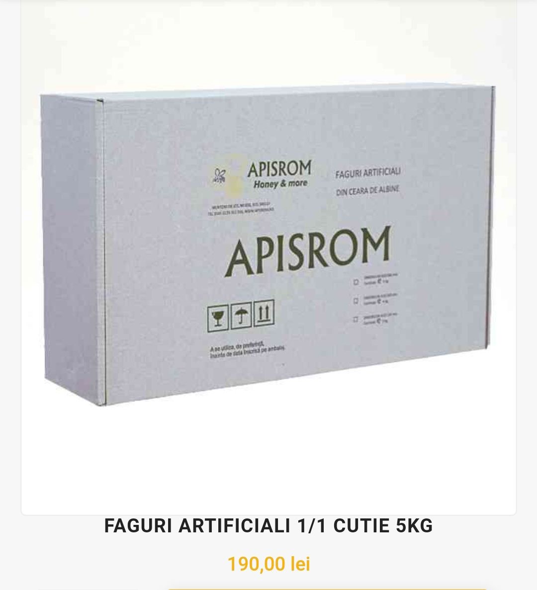 Vand faguri 1/1 Apisrom