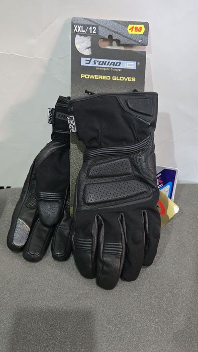 Mănuși moto atv piele/textil Esquad XXL