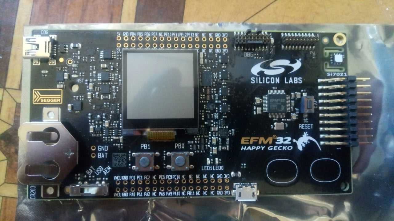 Отладочная плата SLSTK3400A (EFM32 Happy Gecko Starter Kit)