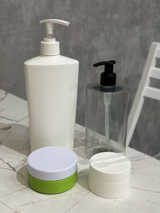 Пустая тара, пустые баночки от косметики