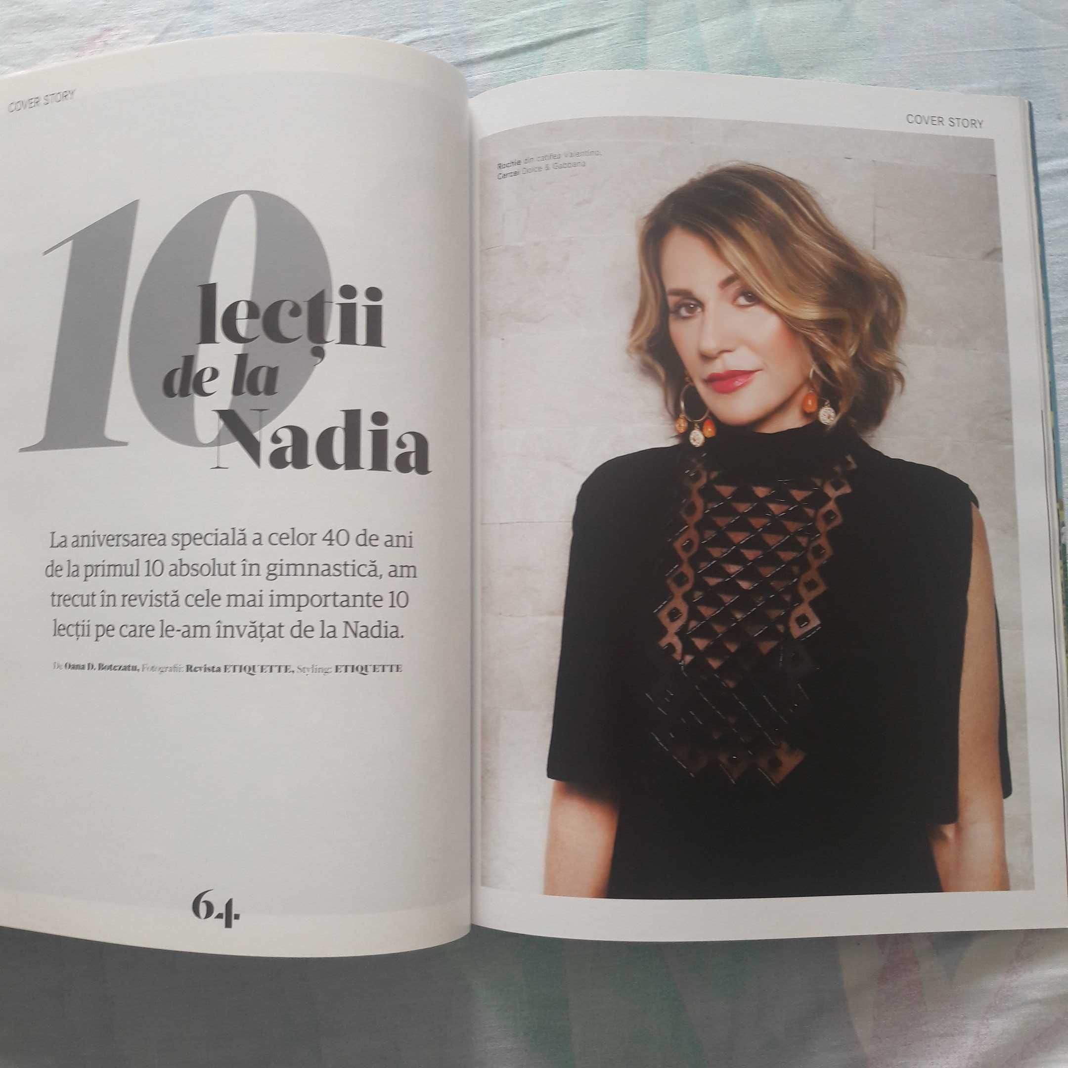 Vând revista Etiquette iulie august 2016