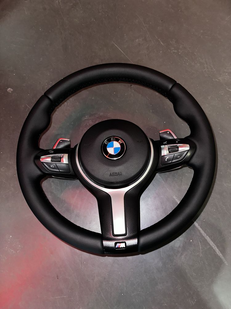 Volan BMW M Piele - ORIGINALE ! Seria 1 2 3 4 5 6 - X1 X2 X3 X4 X5 X6