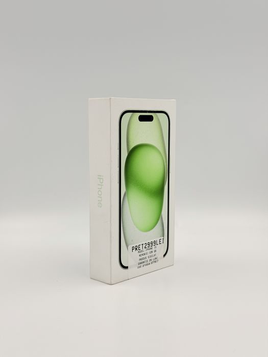 Magazin Apple iPhone 15 Green Sigilat 128gb in Rate cu Garantie