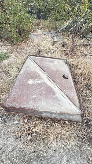 Ворота гаражные бу