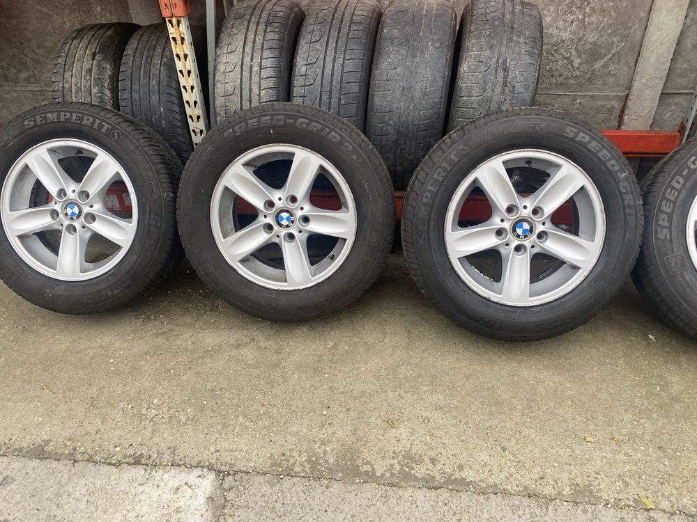 Jante Aliaj BMW 215/55/R16 Cauciucuri Iarna Pret 1000 lei