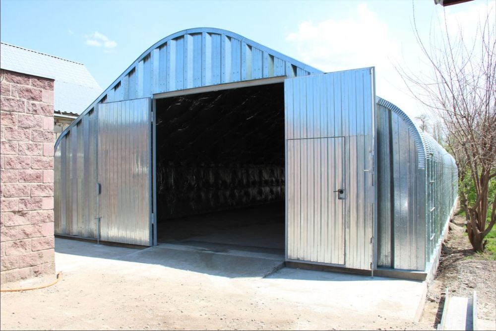 Ангар бескаркасный