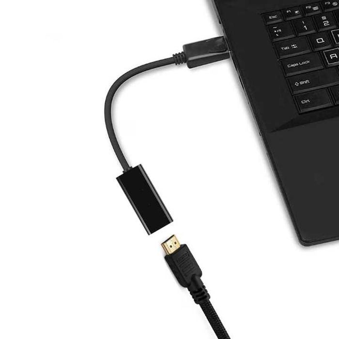 Adaptor Displayport la HDMI, fullHD, negru